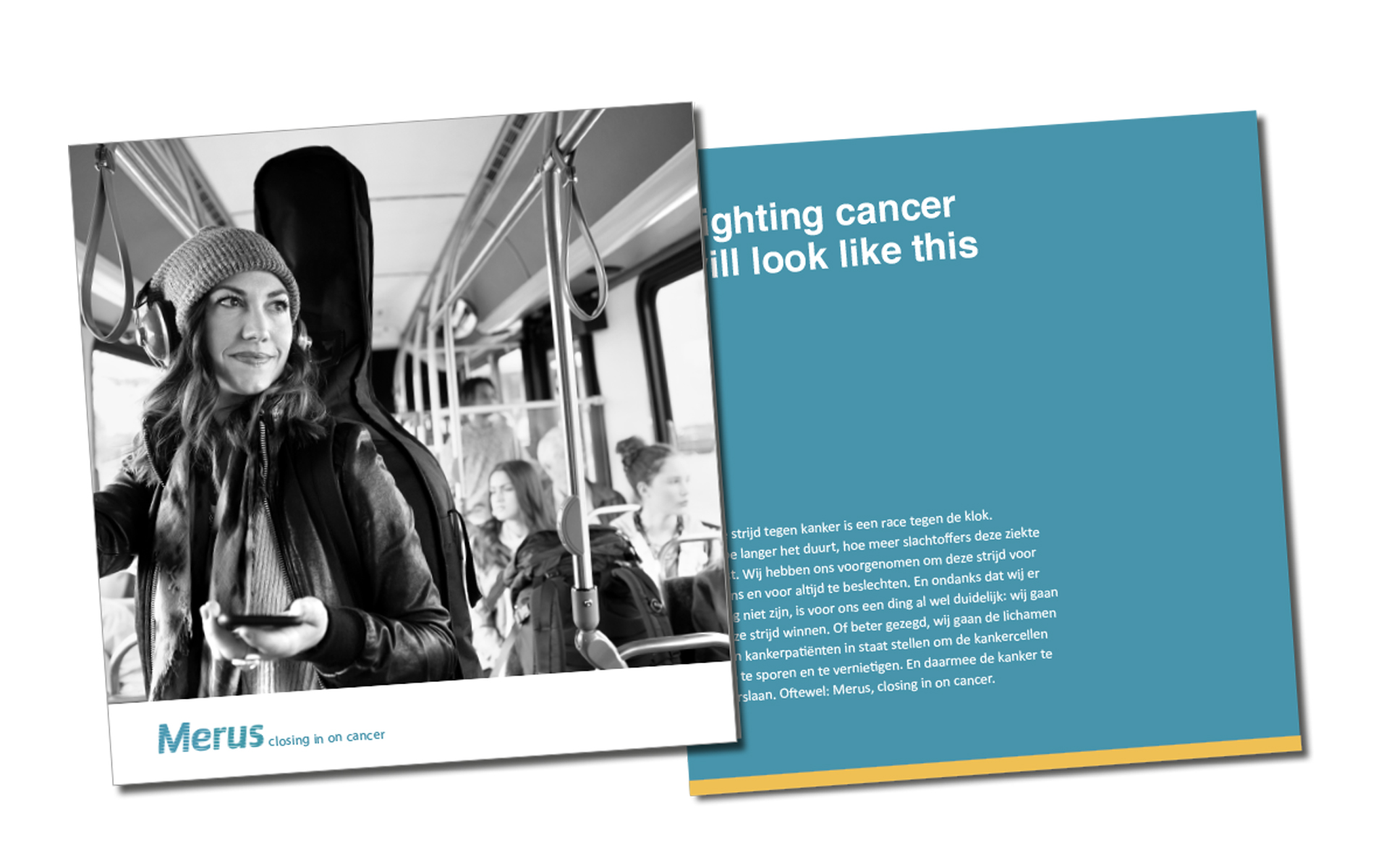 Folder ontwerp - Merus Utrecht