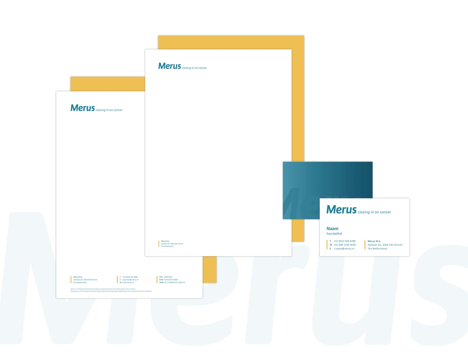 Huisstijl ontwerp - Utrecht Merus