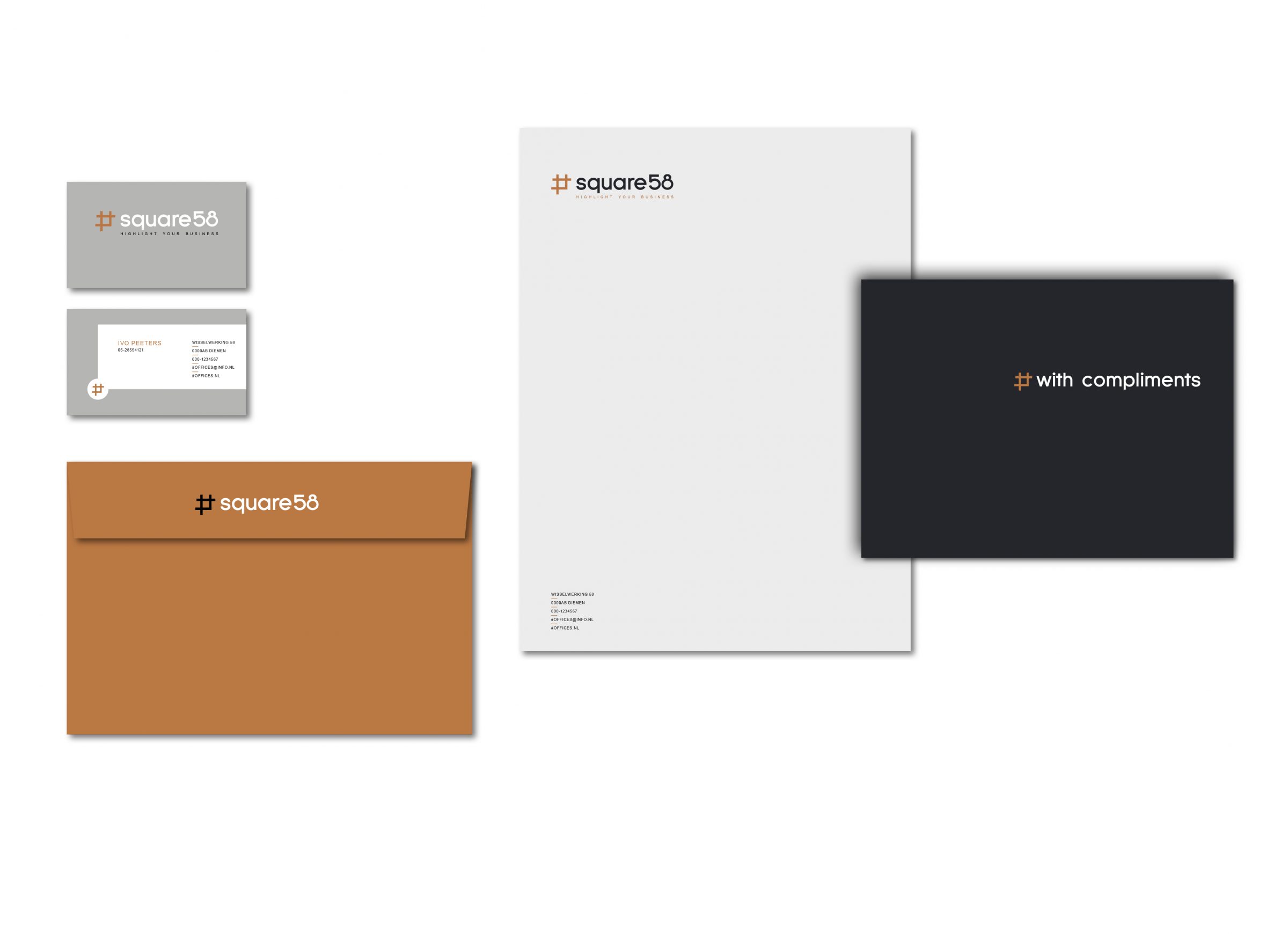 Briefpapier en Huisstijl ontwerp