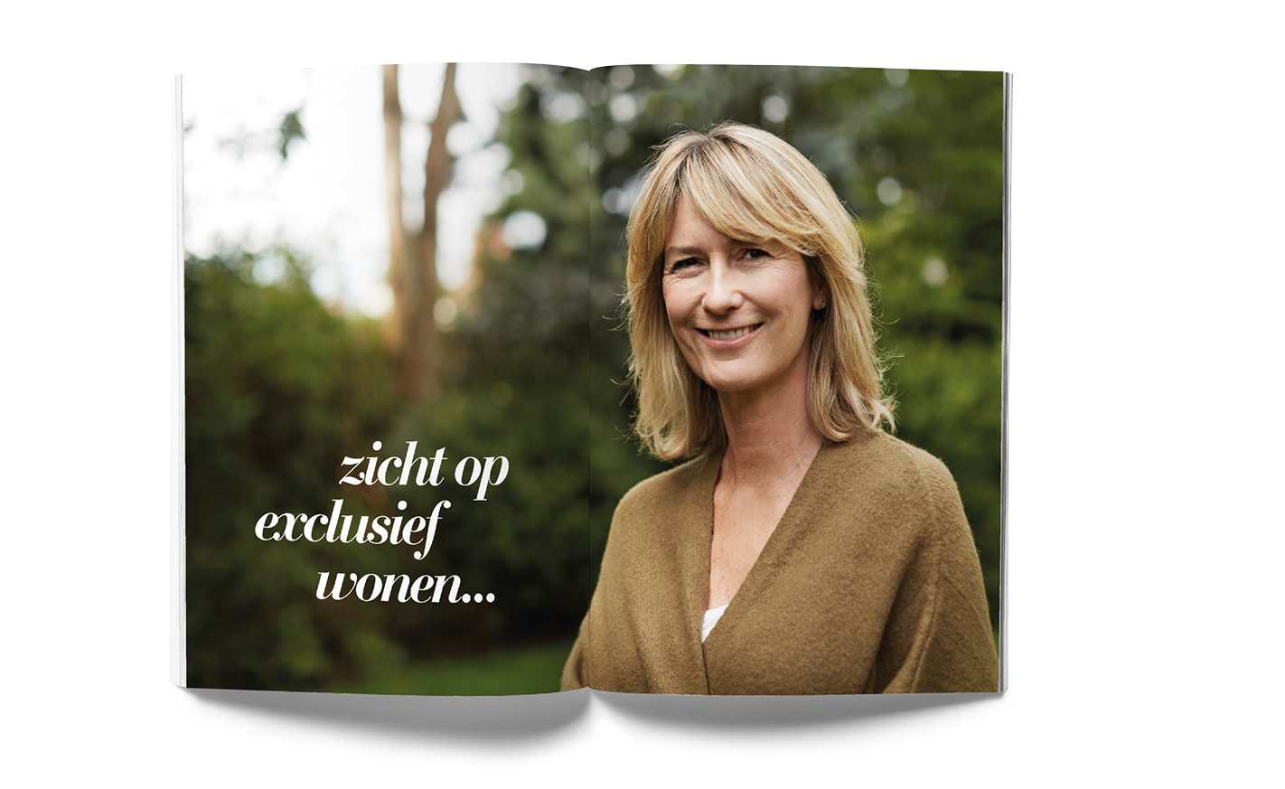 Magazine ter promotie van nieuwbouwproject 