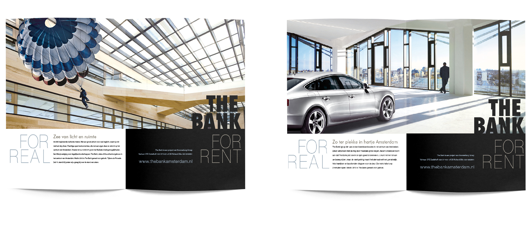 Vastgoedmarketing voor The Bank Amsterdam