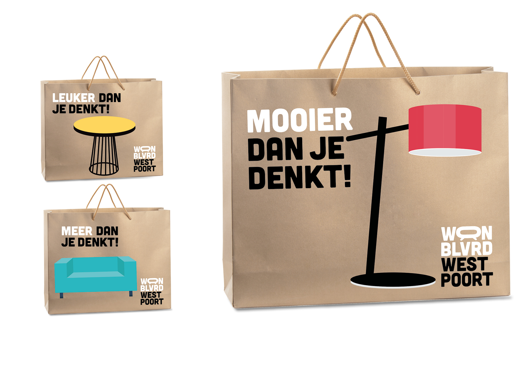 Shoppingbags ontwerp