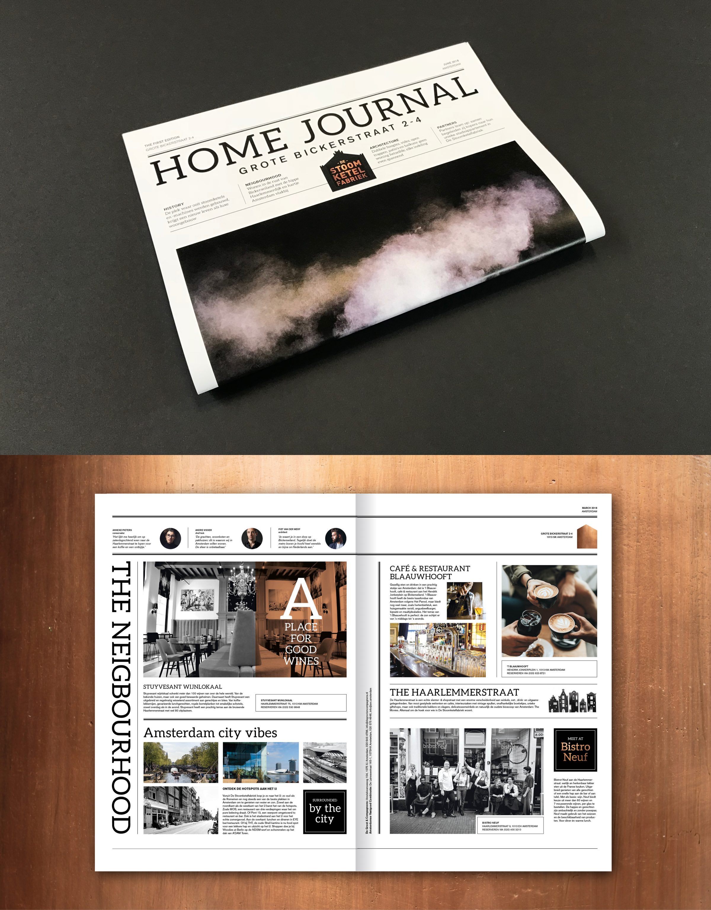 brochure / krant Stoomketelfabriek 