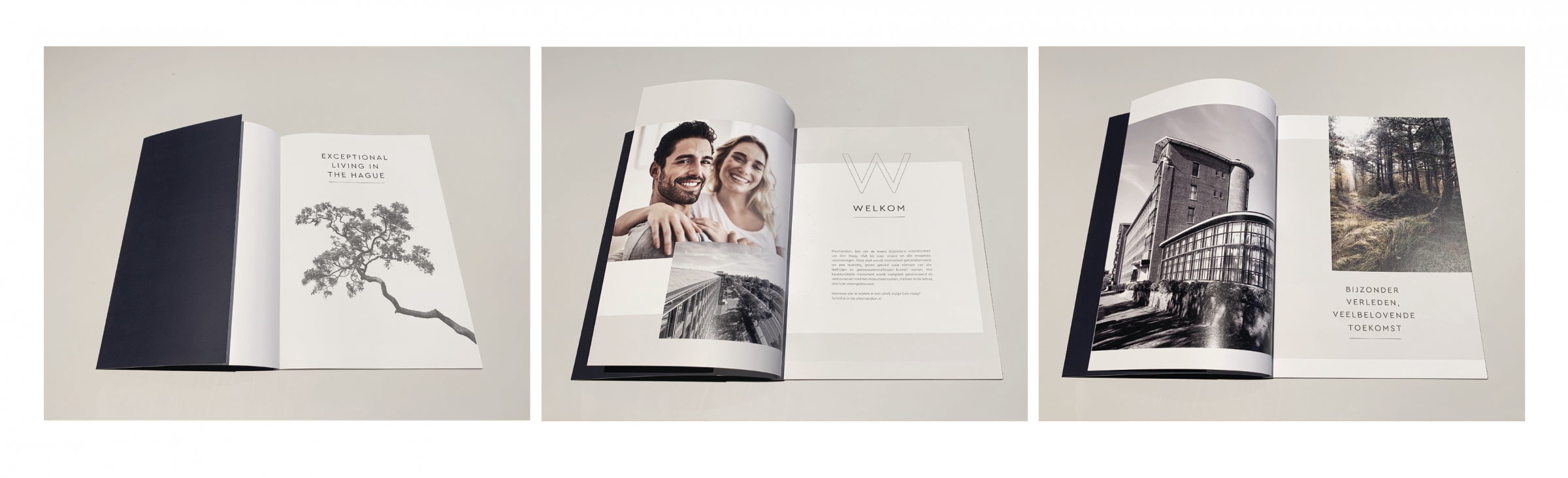 Luxe brochure (ontwerp) - Plesmanduin Den Haag