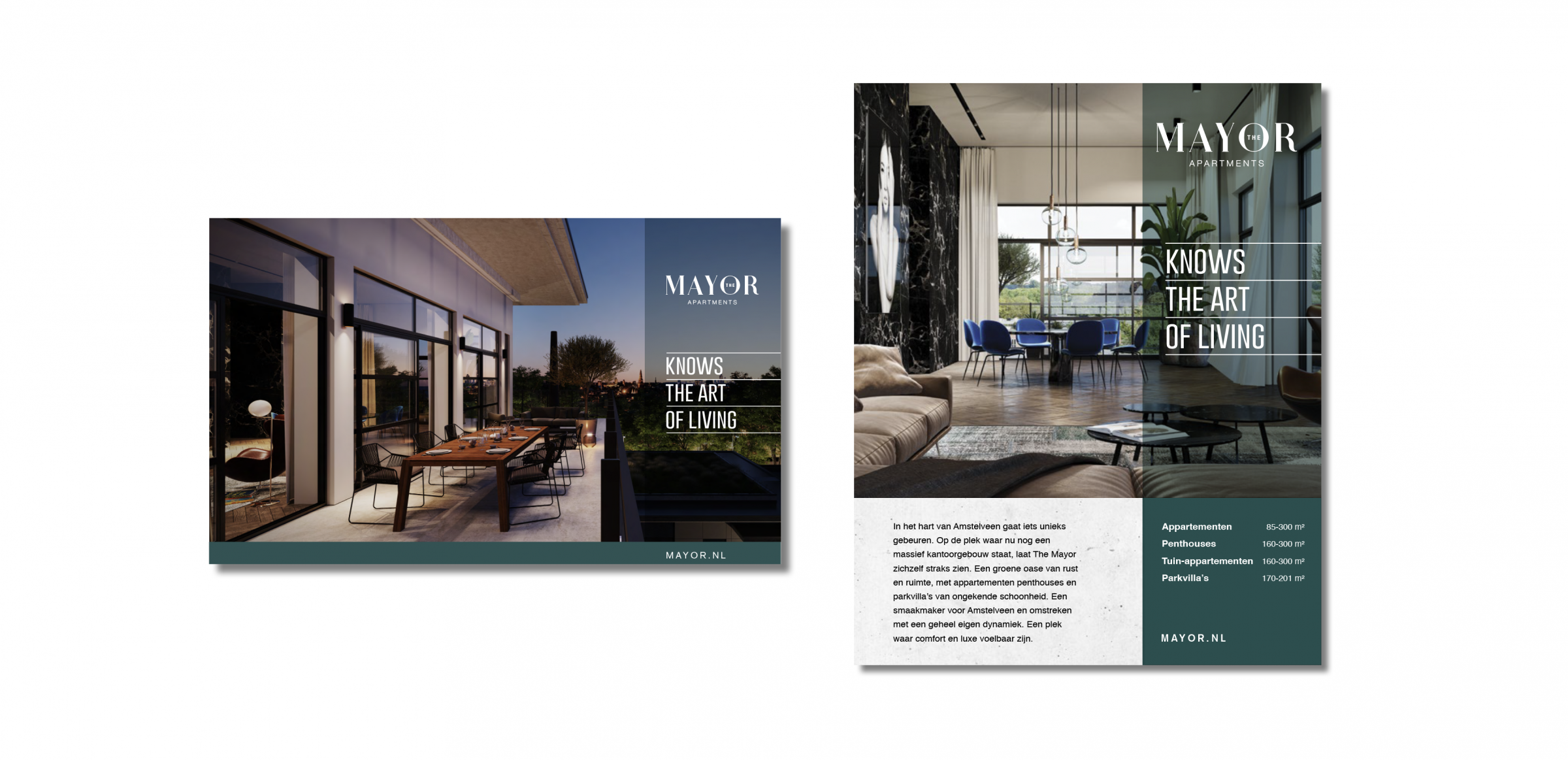 Advertentie Ontwerp - Vastgoed Project